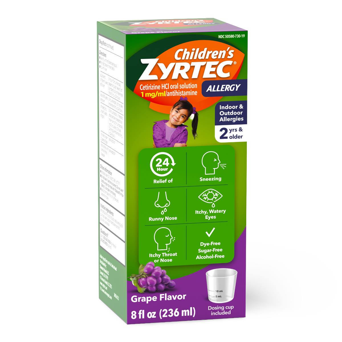 Zyrtec Children's 24-Hour Allergy Syrup