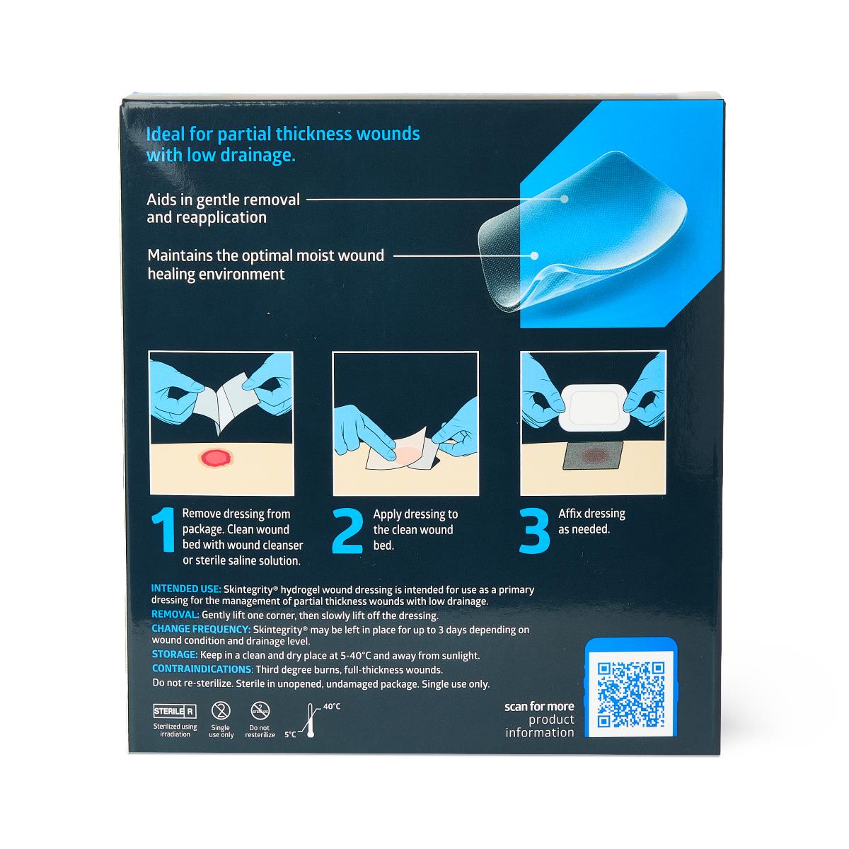 Skintegrity Hydrogel Wound Dressings