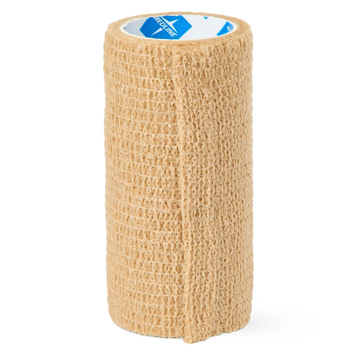 Medline Nonsterile Self-Adherent Wrap Short Rolls