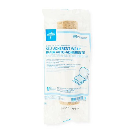 Medline Nonsterile Self-Adherent Wrap Short Rolls