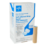 Medline Nonsterile Self-Adherent Wrap Short Rolls