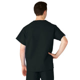 AngelStat Unisex Reversible Scrub Tops with Medline Color Coding (Style 610)