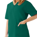 AngelStat Women's 2-Pocket Scrub Tops (Style 893)