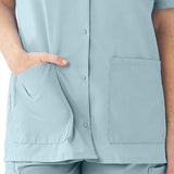 AngelStat Women's Snap-Front Scrub Tops (Style 850)