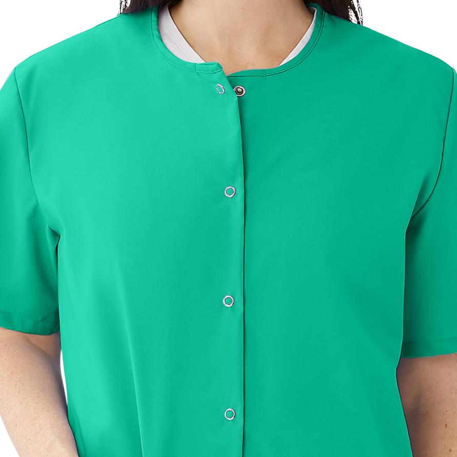 AngelStat Women's Snap-Front Scrub Tops (Style 850)