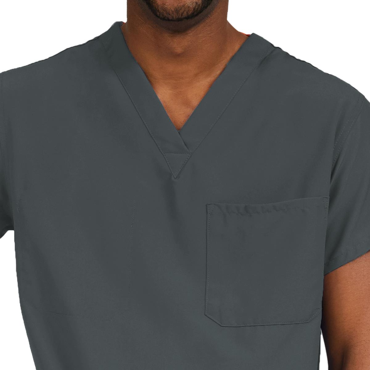 PerforMAX Unisex Reversible 1-Pocket Scrub Tops with Chest Pocket (Style 810)