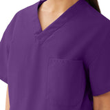 AngelStat Unisex Reversible Scrub Tops with Angelica Color Coding (Style 630)