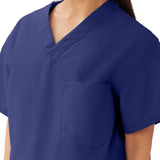 AngelStat Unisex Reversible Scrub Tops with Angelica Color Coding (Style 630)