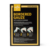 Medline Bordered Gauze Adhesive Island Wound Dressings - BeHope