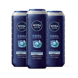 Nivea Men Cool 3-in-1 Body Wash - BeHope