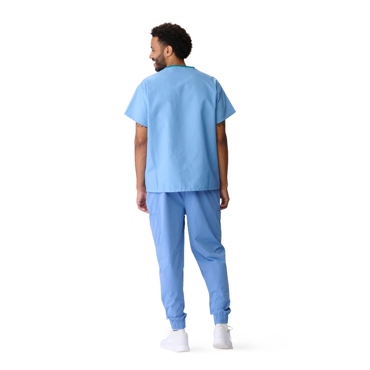 AngelStat Unisex Reversible No Pocket Scrub Tops (Style 612)