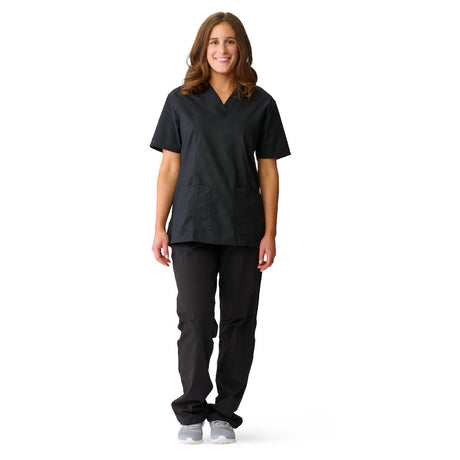 ComfortEase Women's 2-Pocket Scrub Tops (Style 8801)