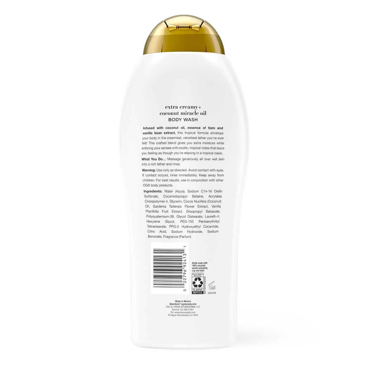 Ogx Coconut Miracle Body Wash - BeHope