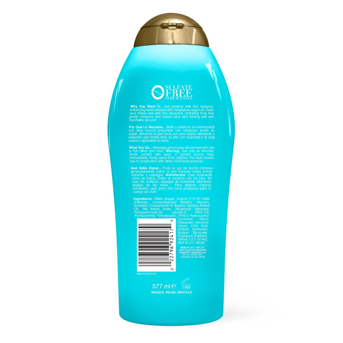 Ogx Argan Oil Body Wash - BeHope