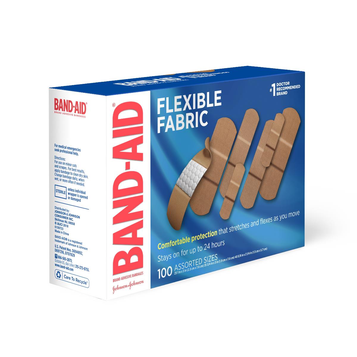 Band-aid Flexible Fabric Adhesive Bandages - BeHope