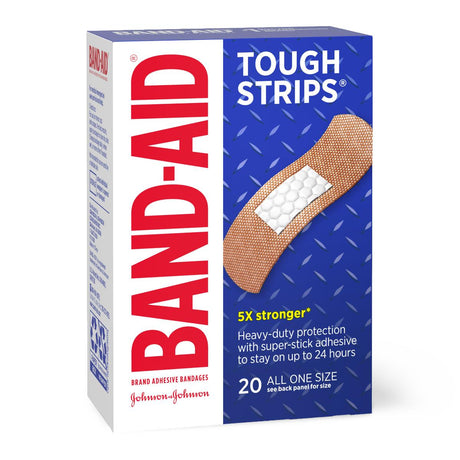 Band-aid Tough Strips Adhesive Bandages - BeHope