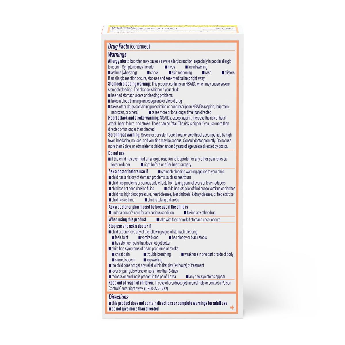 Motrin Children's Oral Suspension