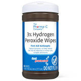 The Pharma-c Company 3% Hydrogen Peroxide First Aid Antiseptic Wipes - BeHope