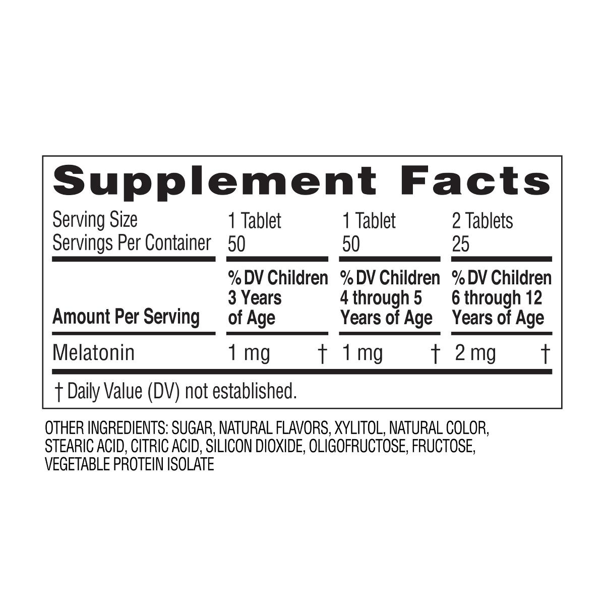 Zarbees Children's Sleep Chewable Tablet