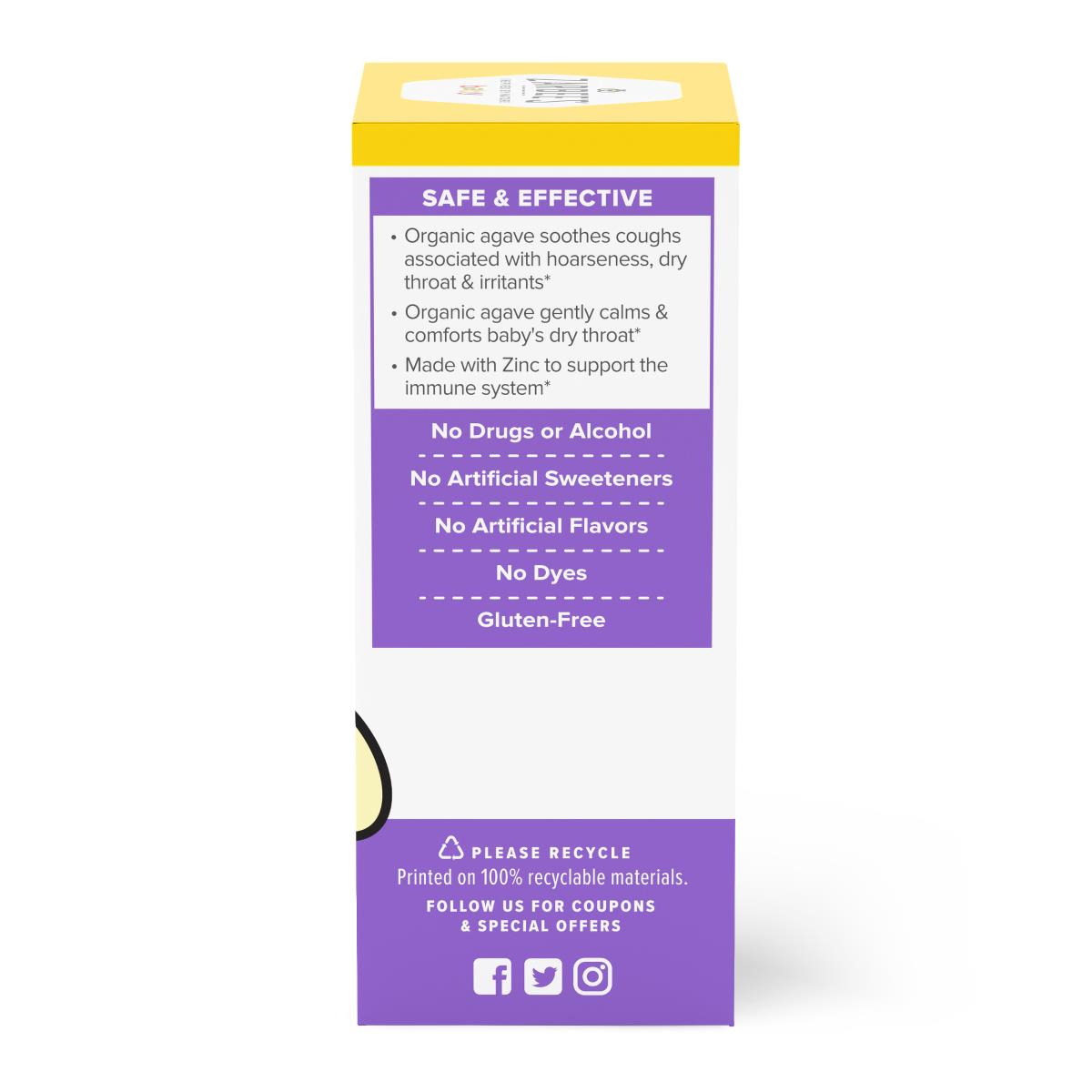 Zarbees Complete Cough Syrup + Immune Support - BeHope