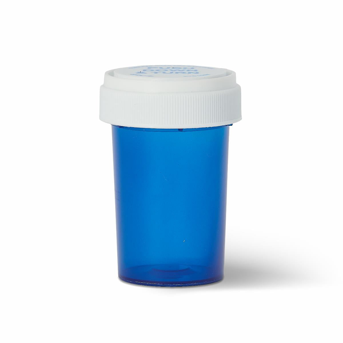 Medline Amber Prescription Vials with Reversible Cap