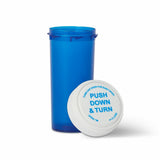 Medline Amber Prescription Vials with Reversible Cap