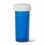 Medline Amber Prescription Vials with Reversible Cap