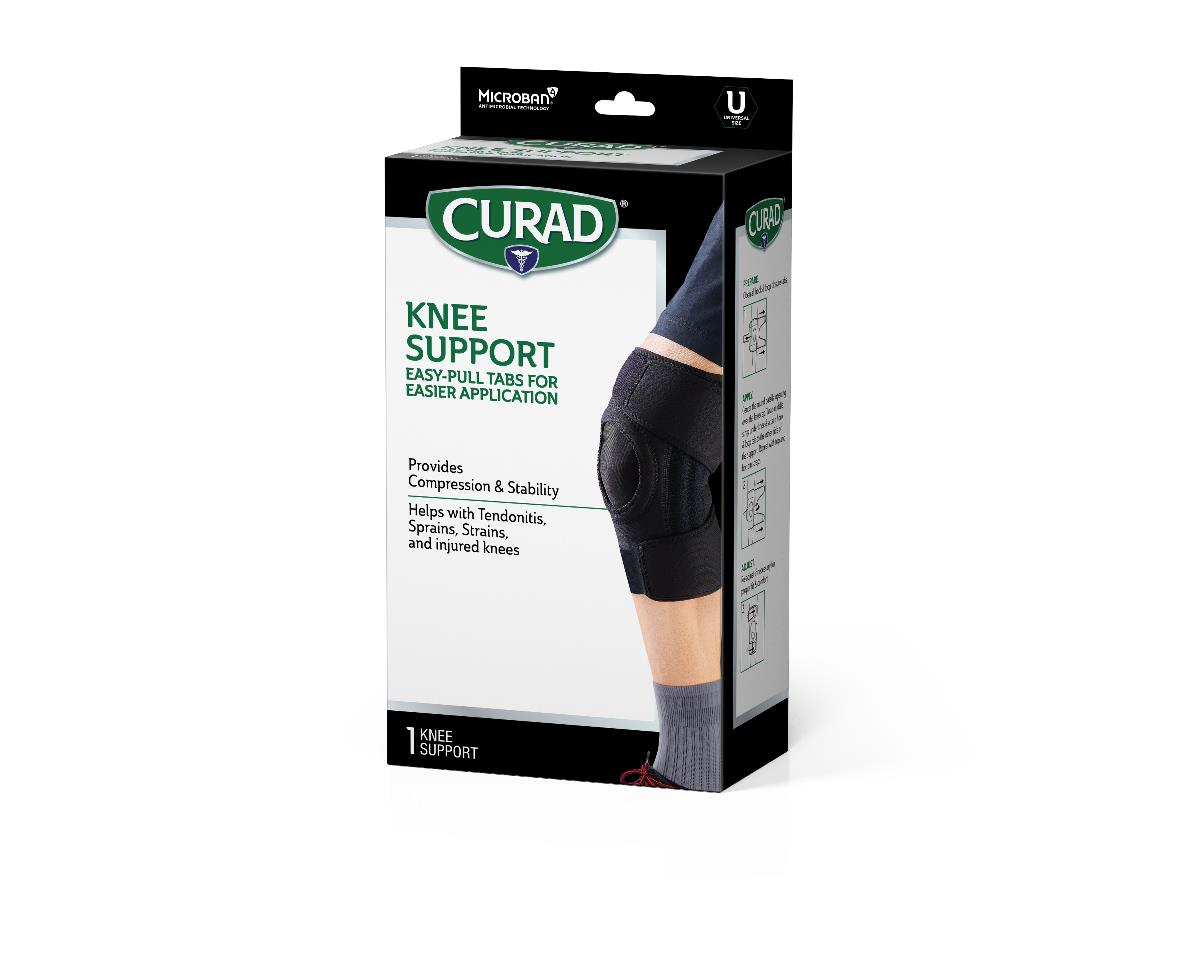 Curad Performance Series Knee Supports With Microban Case - BeHope