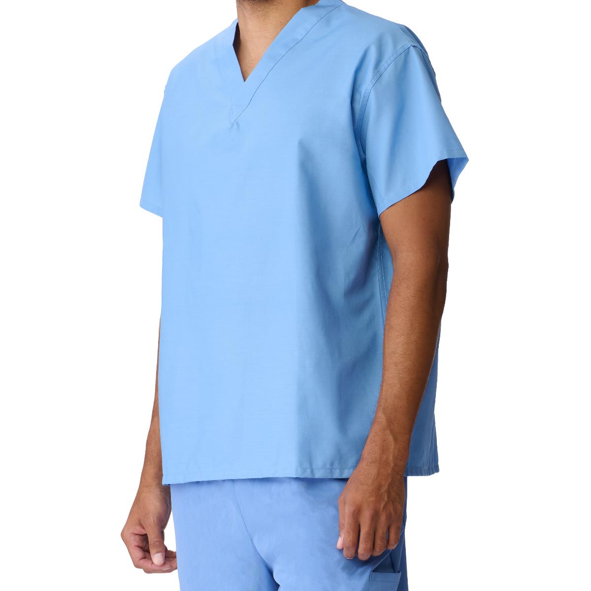 AngelStat Unisex Reversible No Pocket Scrub Tops (Style 612)