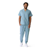 CottonCare Unisex 1-Pocket Scrub Tops for Hyperbaric Units (Style 658)