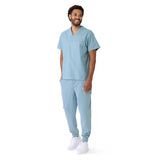 CottonCare Unisex 1-Pocket Scrub Tops for Hyperbaric Units (Style 658)