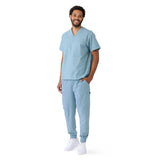 CottonCare Unisex 1-Pocket Scrub Tops for Hyperbaric Units (Style 658)