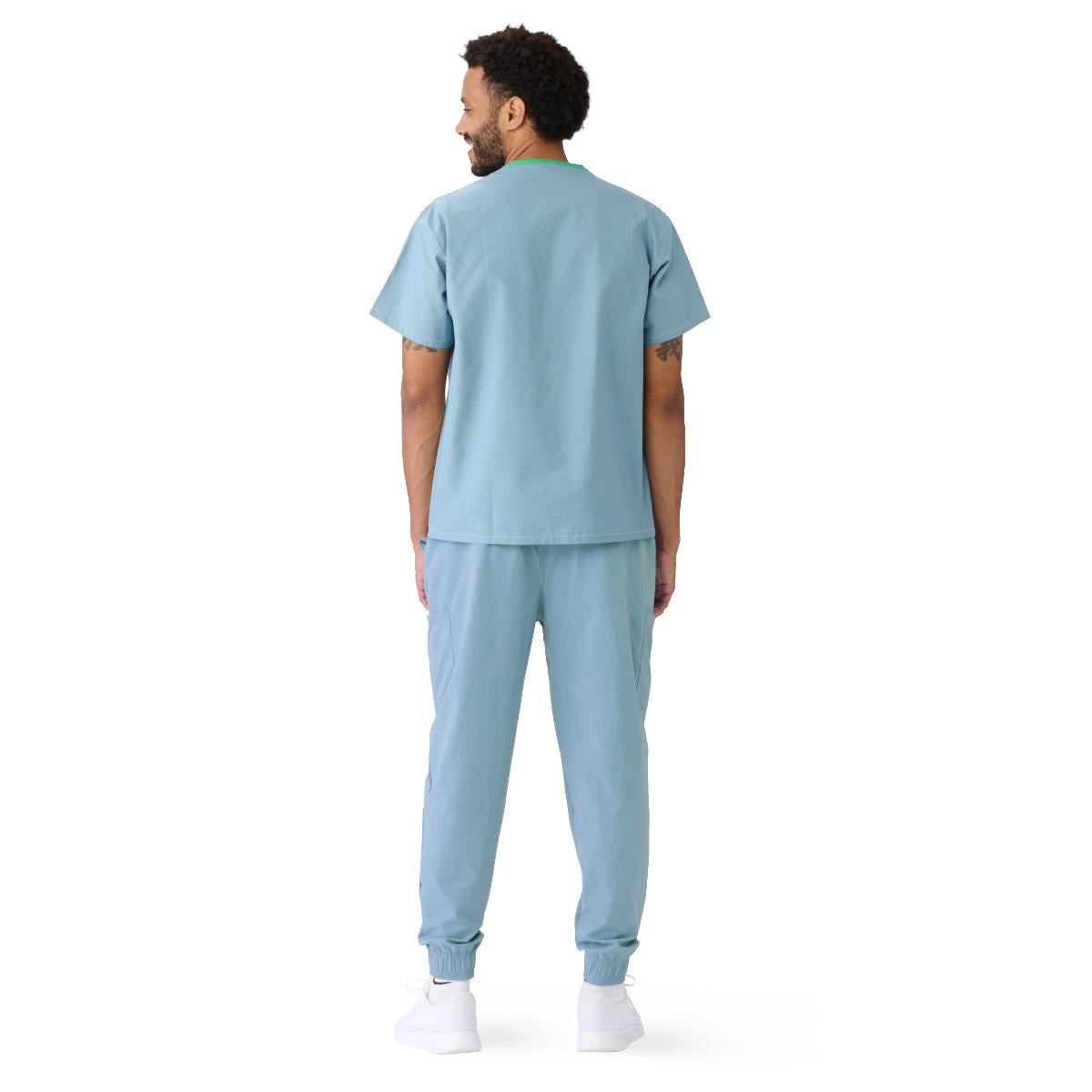 CottonCare Unisex 1-Pocket Scrub Tops for Hyperbaric Units (Style 658)