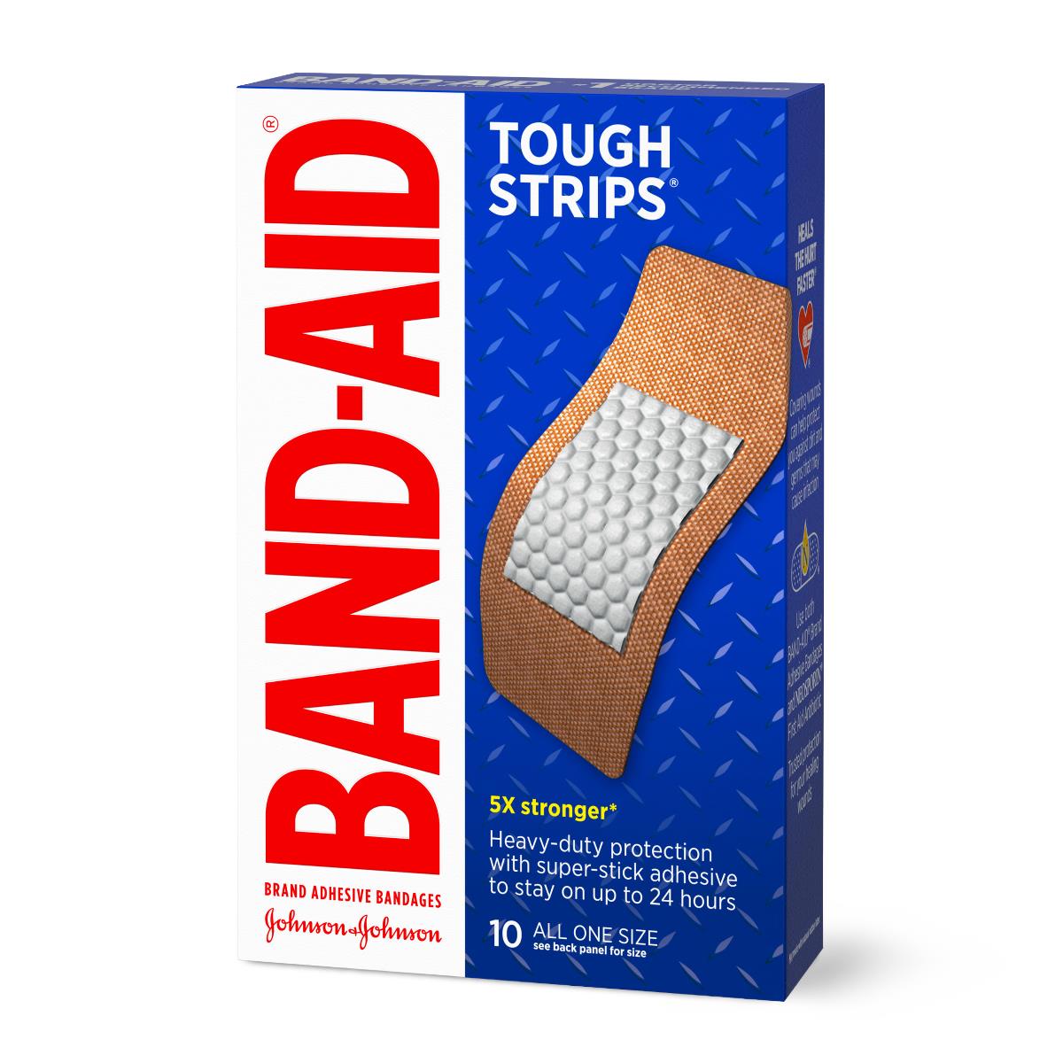 Band-aid Tough Strips Adhesive Bandages - BeHope