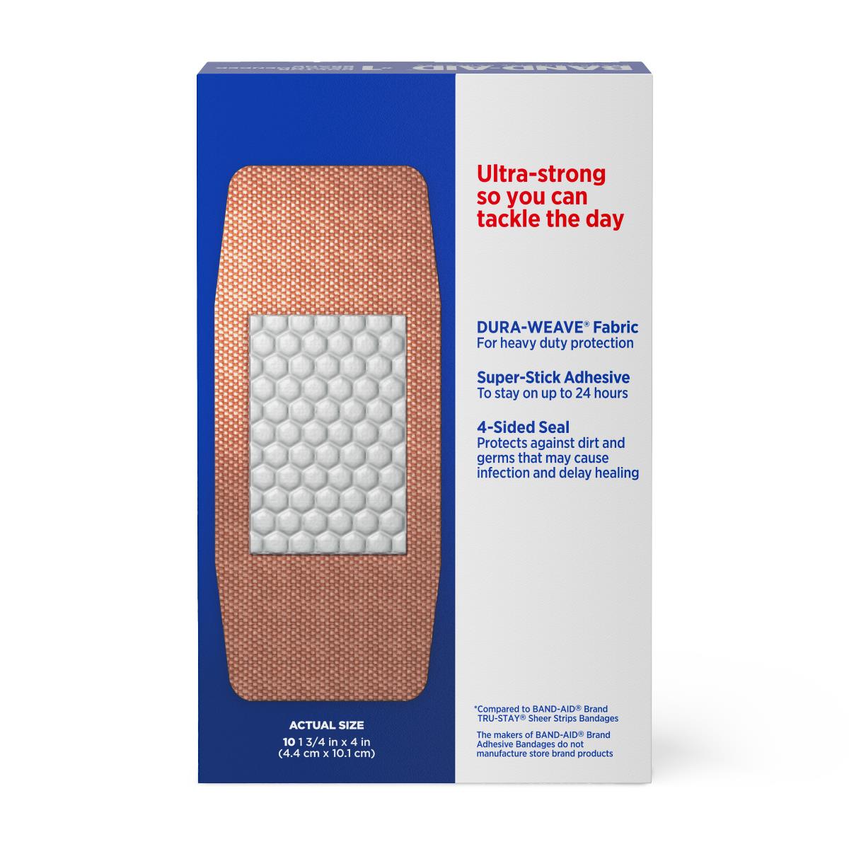 Band-aid Tough Strips Adhesive Bandages - BeHope