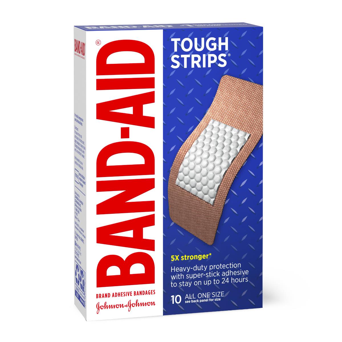 Band-aid Tough Strips Adhesive Bandages - BeHope