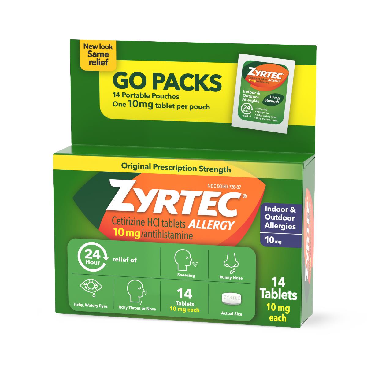 Zyrtec 24-hour Allergy-relief Medication - BeHope