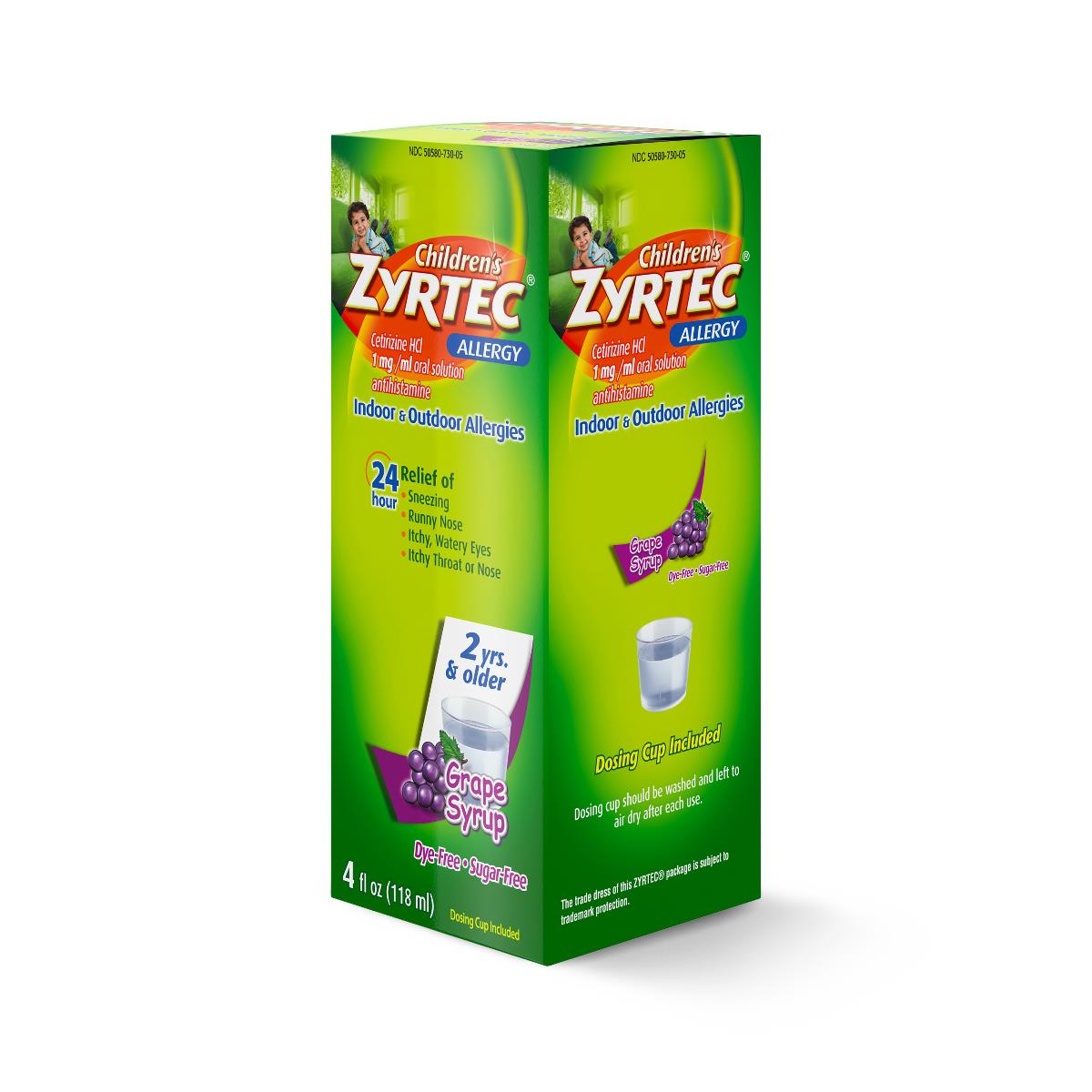 Zyrtec Children's 24-Hour Allergy Syrup