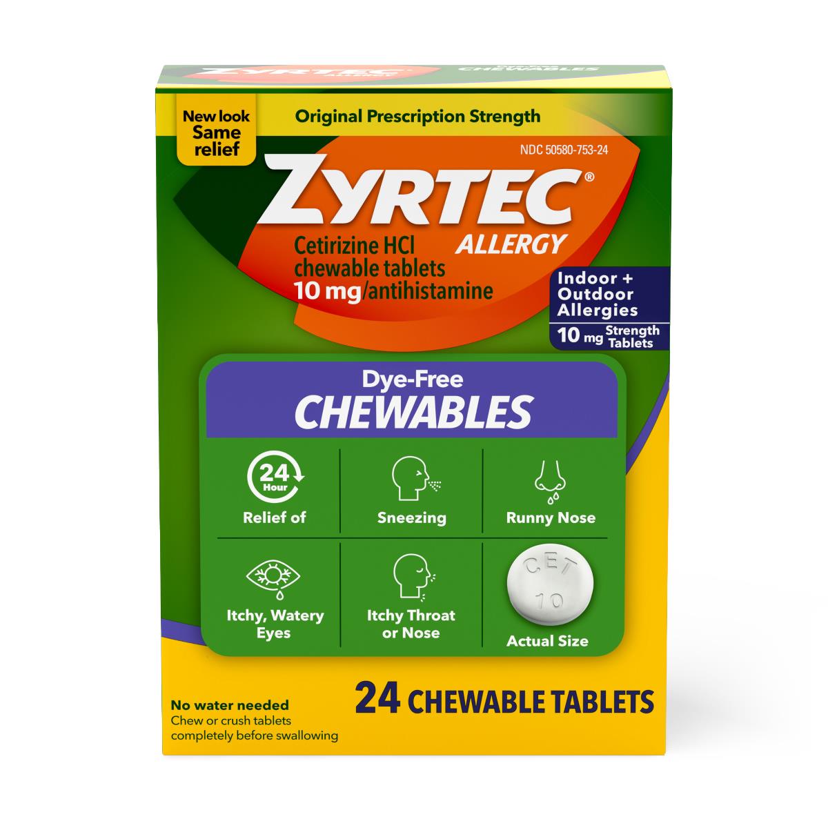 Zyrtec 24-hour Allergy-relief Medication - BeHope