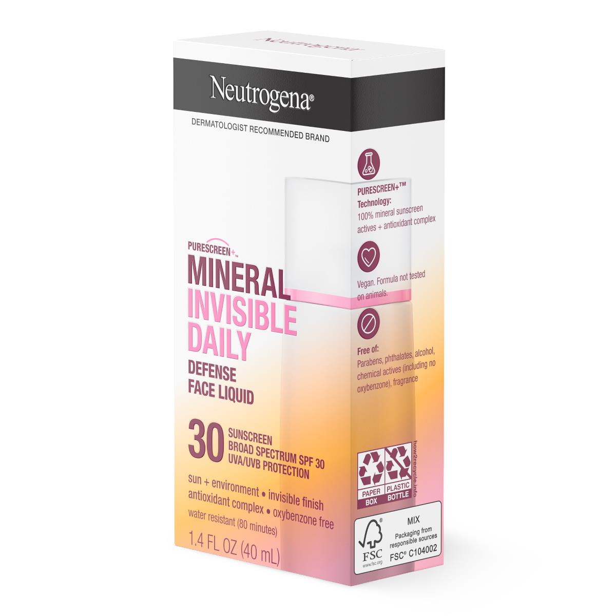 Neutrogena Purescreen+ Mineral UV Tinted Face Liquid Sunscreen