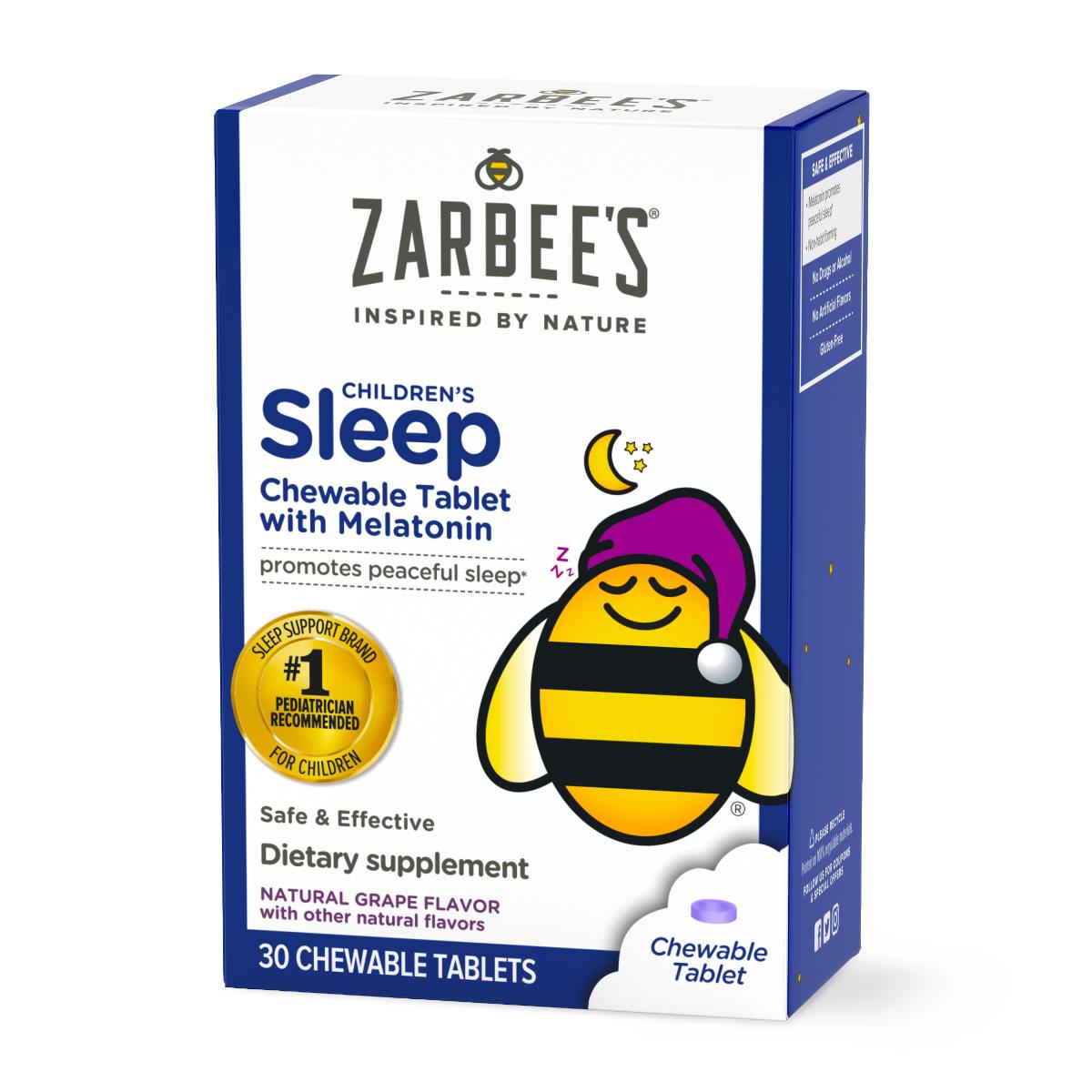 Zarbwee's Chewable Melatonin Tablets - BeHope