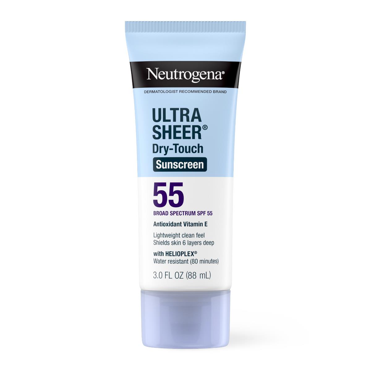 Neutrogena Ultra Sheer Dry-Touch Sunscreens