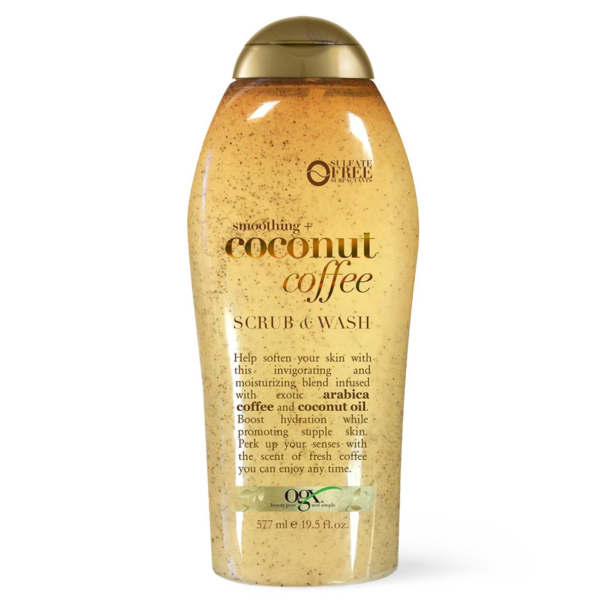 Ogx Sensitive+ Rose Water And Pink Sea Salt Wash And Scrub - BeHope