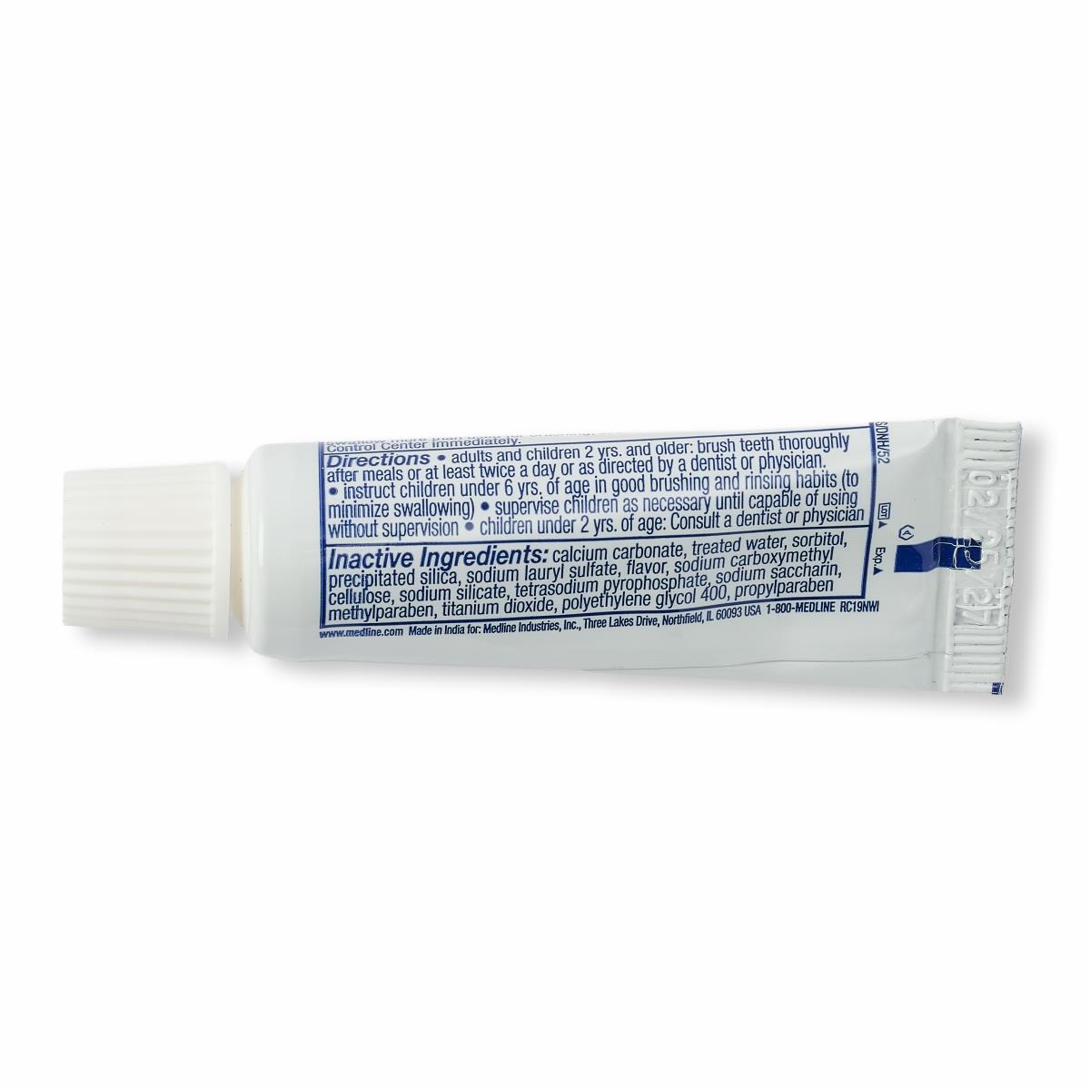 Medline SparkleFresh Fluoride Toothpaste
