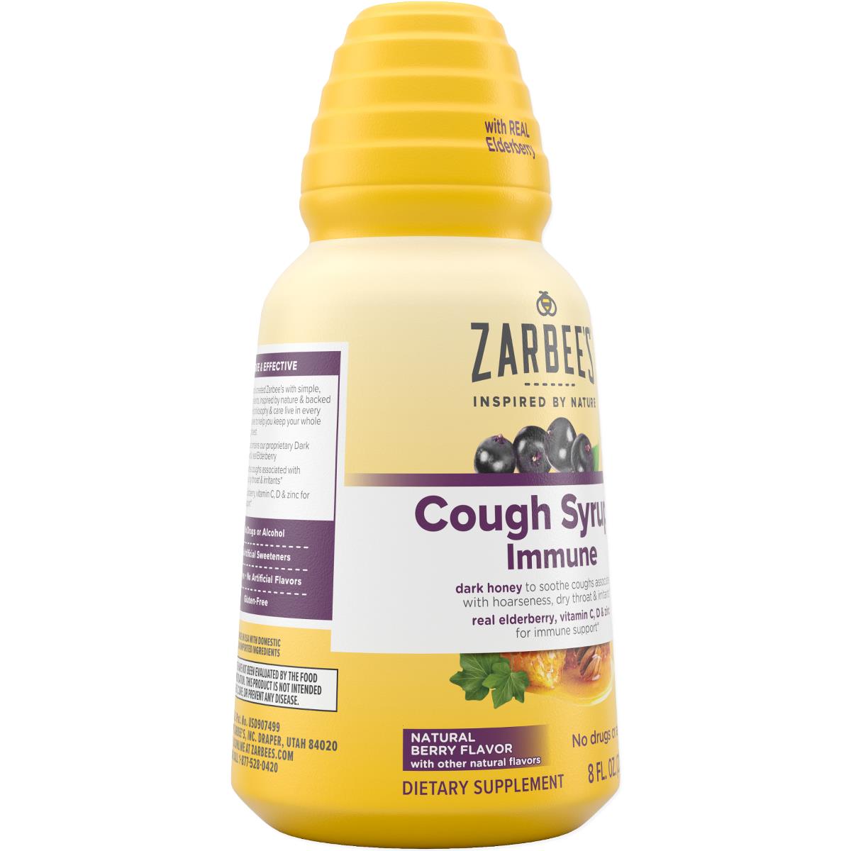 Zarbees Complete Cough Syrup + Immune Support - BeHope