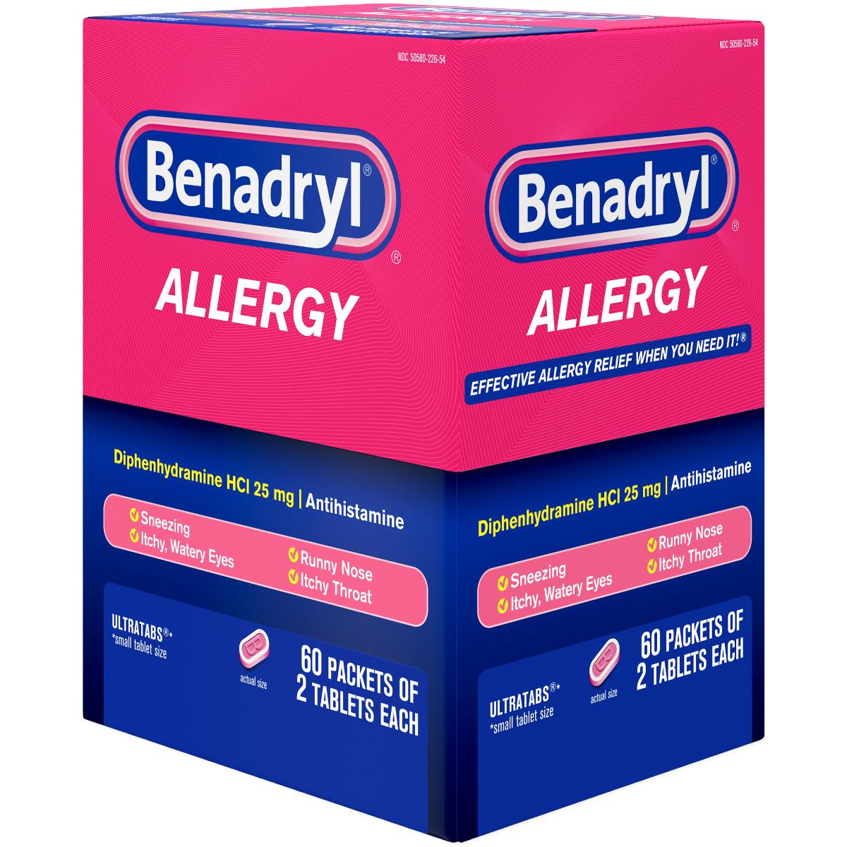 Benadryl ULTRATAB Allergy Tablets