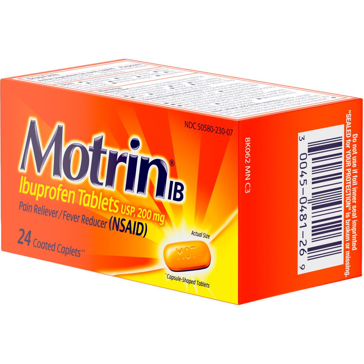 Motrin Coated Caplets