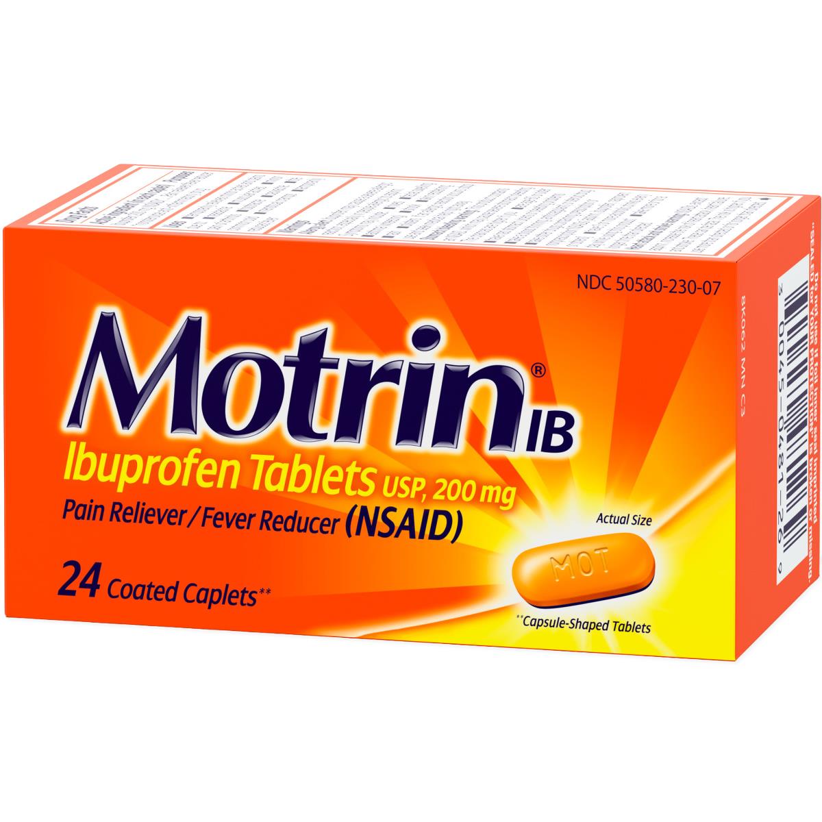 Motrin Coated Caplets