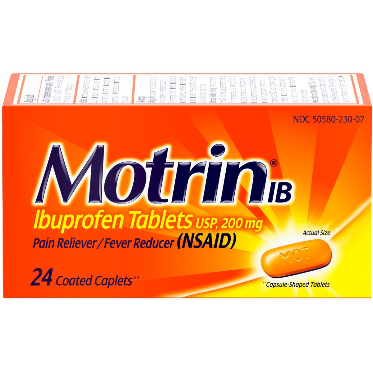 Motrin Coated Caplets