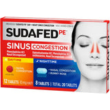 Sudafed Pe Sinus Tablets - BeHope